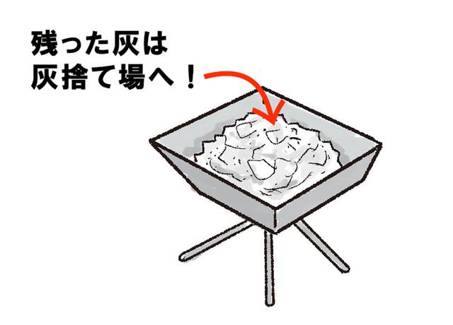 画像: 5 焚き火の終わり方