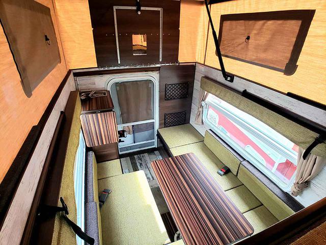 画像: 車内広々で、快適な車中泊旅を応援!