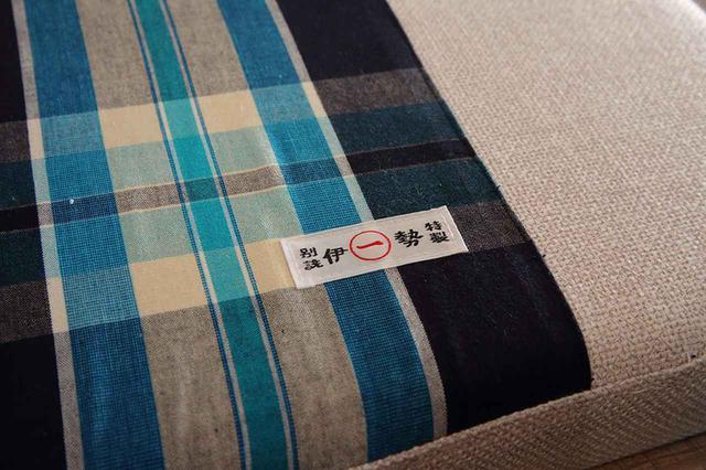画像: 「伊勢木綿」を使ったベッドマット。