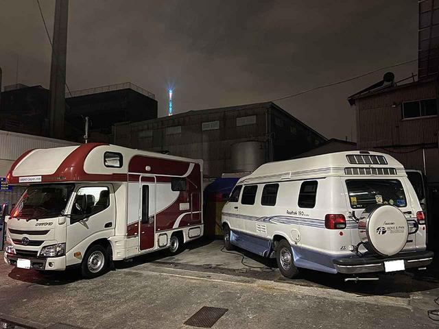 画像3: ③スカイツリーが見えるスポットで車中泊!