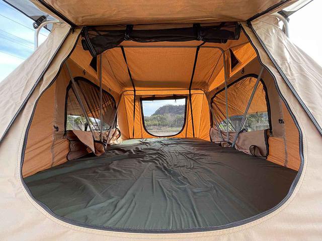 MAGGIOLINA AIRLANDER ルーフテント 黒 MAGGIOLINA AIRLANDER ルーフテント 黒 - メルカリ