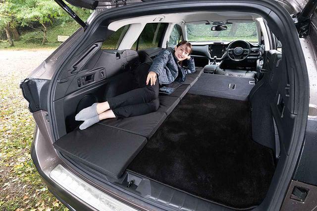 新型レガシィ アウトバックは車中泊＆車上泊キャンプに最適な一