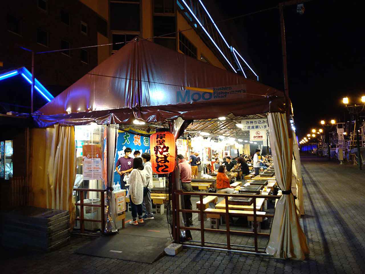 画像2: 【2日目】船から朝日を拝みつつ苫小牧到着。夜は釧路の屋台村で海鮮天国だ!