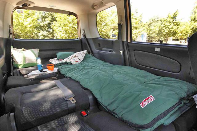 車中泊で快眠するならコールマンの極厚マットがいい感じ！段差