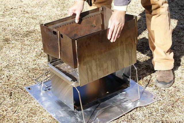 ベルモントTOKOBIフルセット+チムニースクリーン 2次燃焼焚き火台