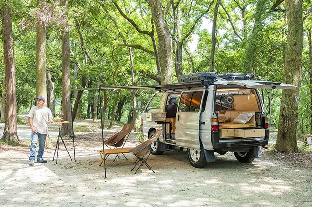 1996年式デリカバンが唯一無二の車中泊仕様に！「38explore」の 