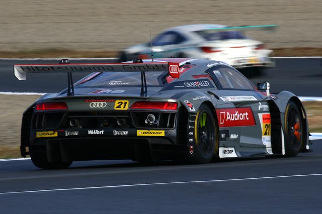 画像2: 【SUPER GT Rd.8 Motegi】Hitotsuyama Audi R8 LMSはポイント獲得にわずかに及ばず