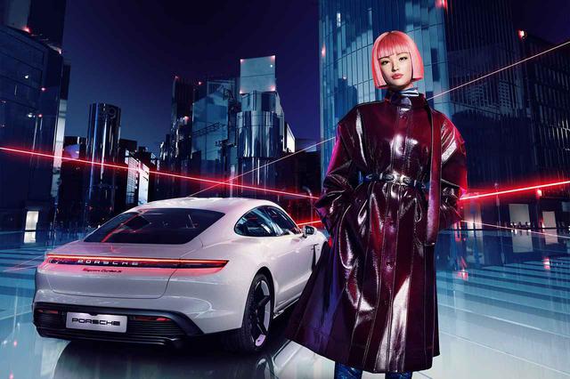 画像2: 「タイカン」のプロモーションにバーチャルモデル「imma」起用