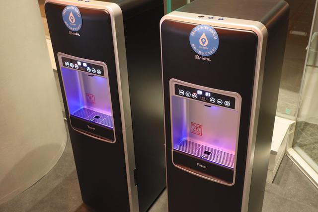 画像: アウディ ジャパンがサポートする「mymizu」の給水ポイントとして、無料で給水が可能 8speed.net