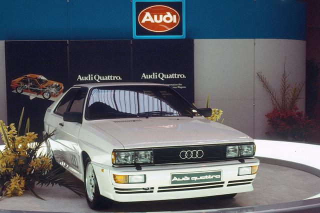 画像1: Audi quattro (Ur-quattro) in 1980 at the Geneva Motor Show