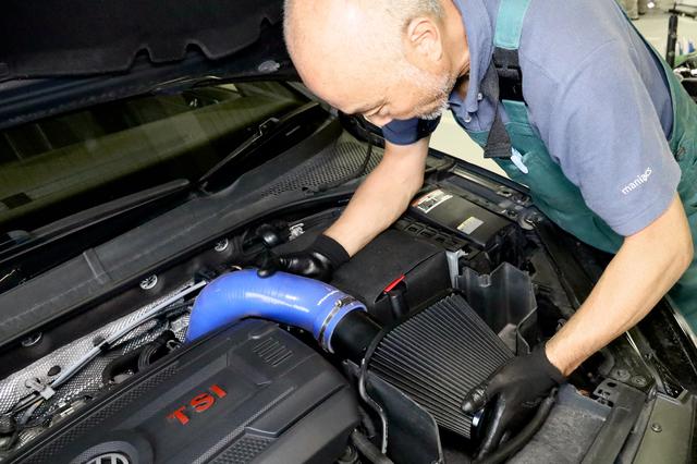 画像7: 【GTI Clubsport】忘れてました!? エアクリーナー交換