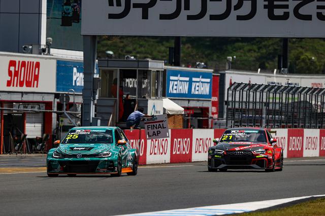画像4: 【TCRJ Rd.2 MOTEGI】Audiの篠原選手とVWの松本選手がともに1勝挙げる