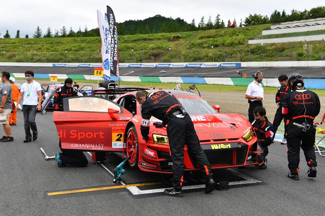 画像1: 【SUPER GT Rd.4 Motegi】Audi Team Hitotsuyamaが今季最高の5位