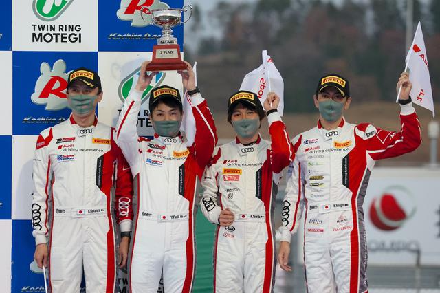 画像6: 【S耐 もてぎ5時間】Audi driving experienceチームが3位表彰台