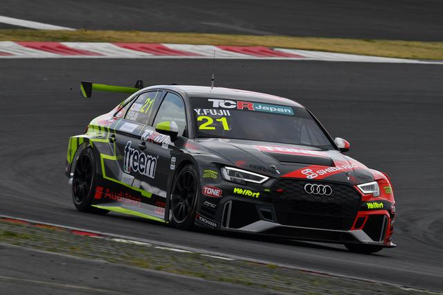 画像: #21 藤井優紀(Audi RS 3 LMS)