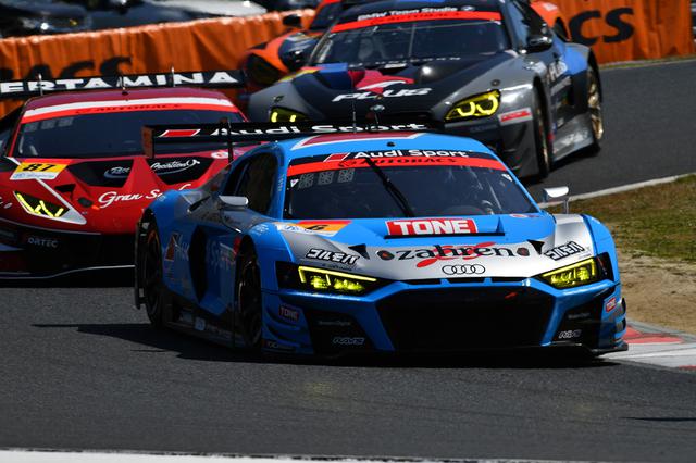 画像8: 【SUPER GT Rd.1 Okayama】2台のAudi R8 LMSが300kmレースを完走