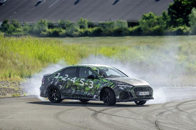 画像: 新型Audi RS 3 Sedan prototype