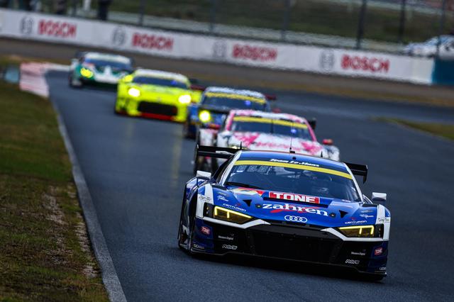 SUPER GT Rd.1 Okayama】大荒れの開幕戦でDOBOT Audi R8 LMSが完走