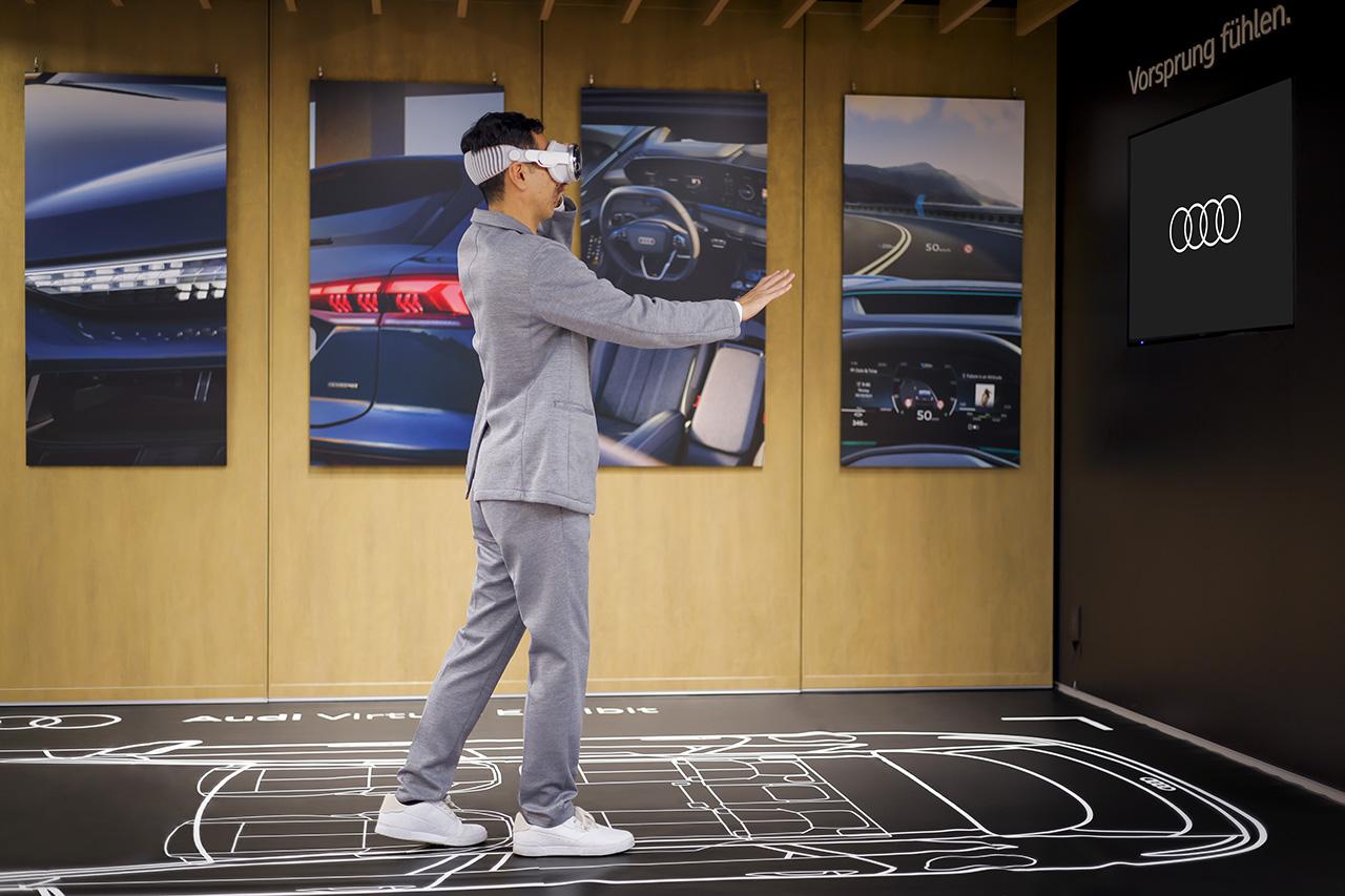 画像5: Audi City 銀座で「Audi Q6 e-tron」をバーチャル体験