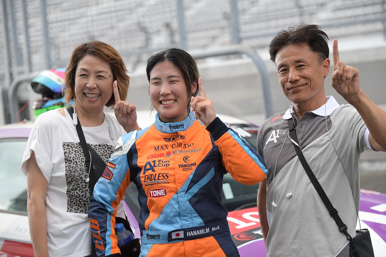 画像3: 【Audi A1 Fun Cup Rd.5】接戦を制し森 花海が自身初のポール・トゥ・ウィン!