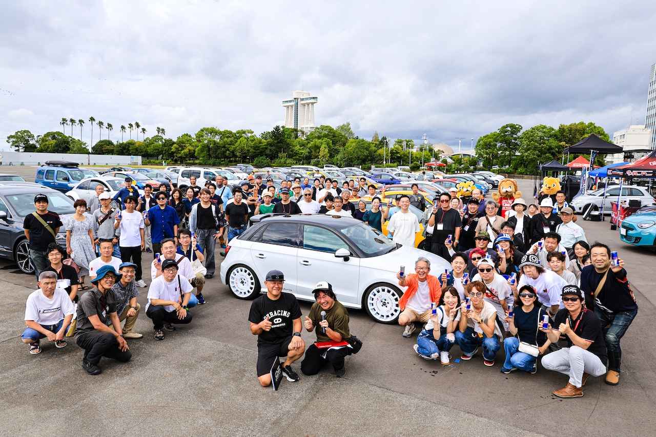 画像: 「OZ Fan Meeting 2025」には約90台のクルマがガーデンふ頭ひがし広場A(愛知県名古屋市)に集まりました。