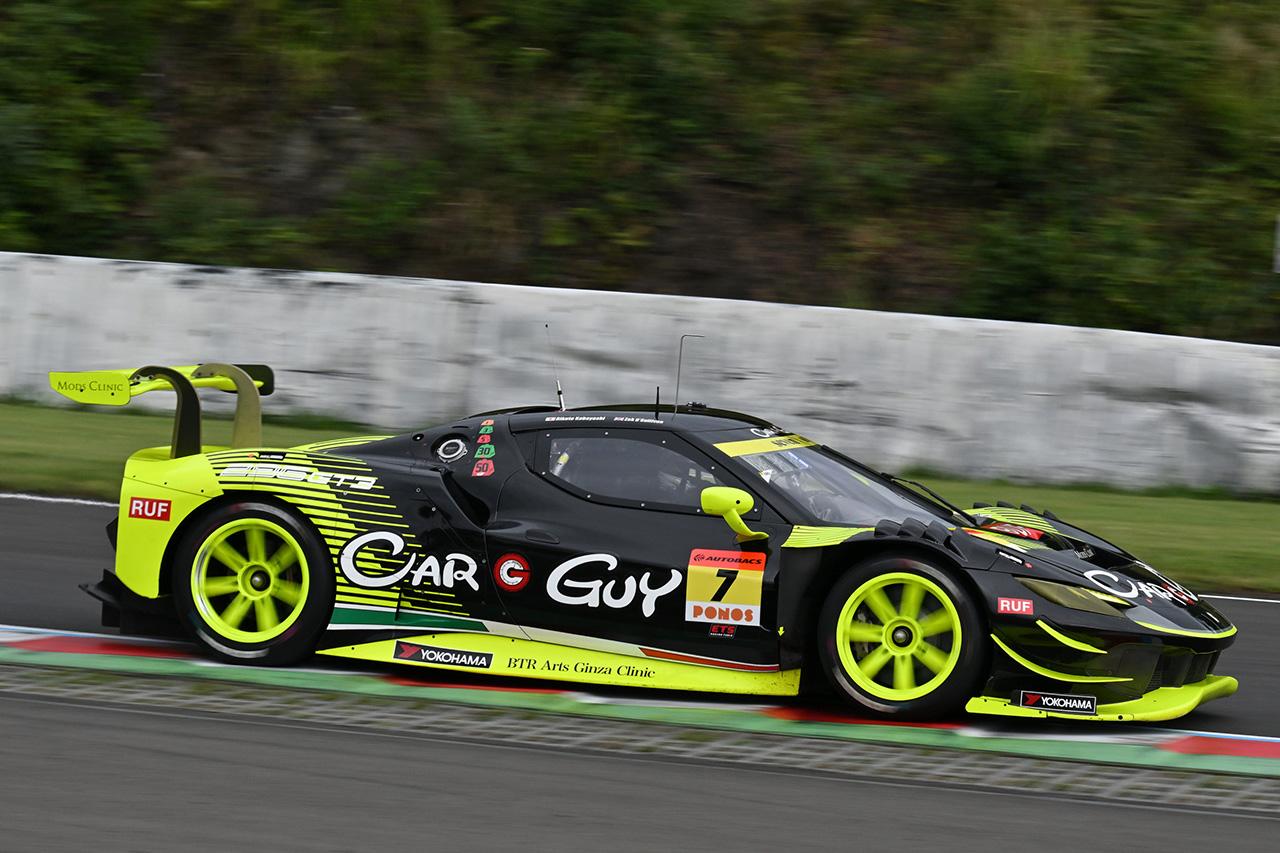 画像: GT300クラスのポールポジションを獲得した#7 CARGUY FERRARI 296 GT3
