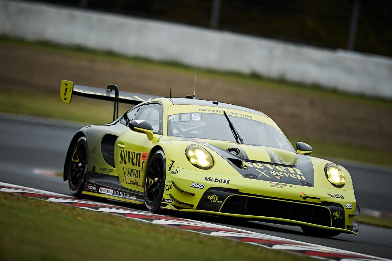 画像: 3位でフィニッシュし、初の表彰台を獲得した#666 seven × seven PORSCHE GT3R