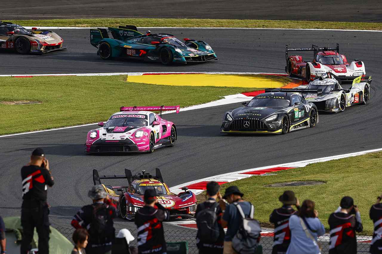 画像2: LMGT3クラスではマンタイが首位を守る