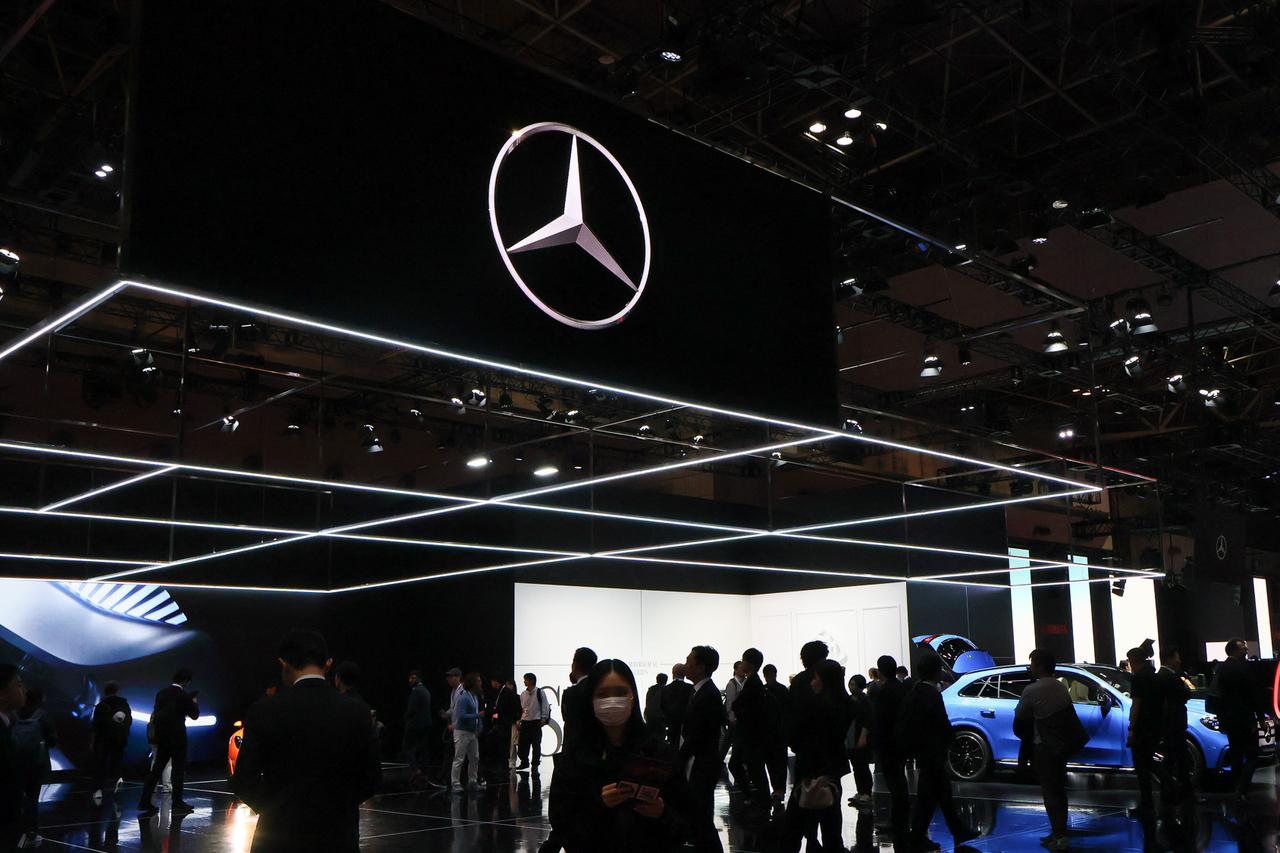 画像: メルセデス・ベンツのブース