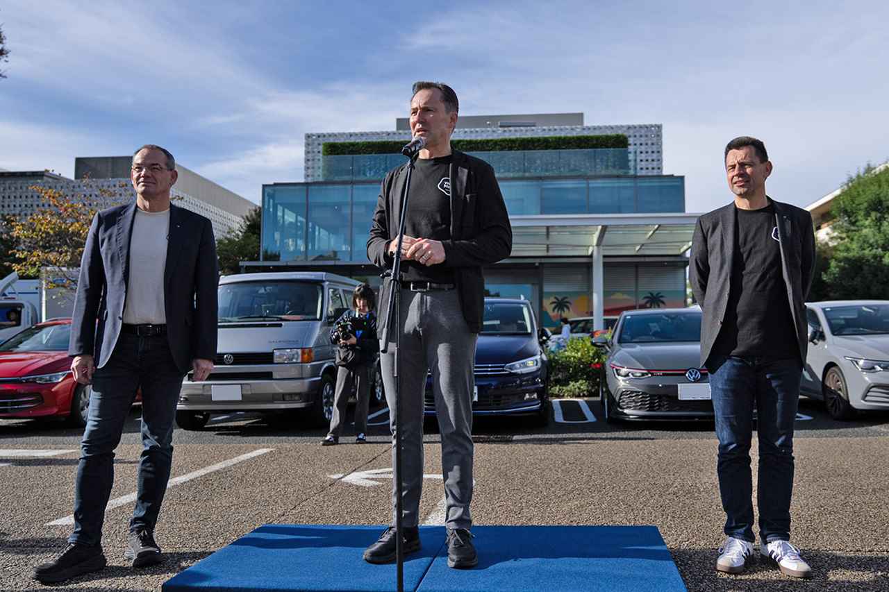 画像: 写真左から、クリスチャン・フォルマー氏、トーマス・シェーファー氏、マーティン・サンダー氏。