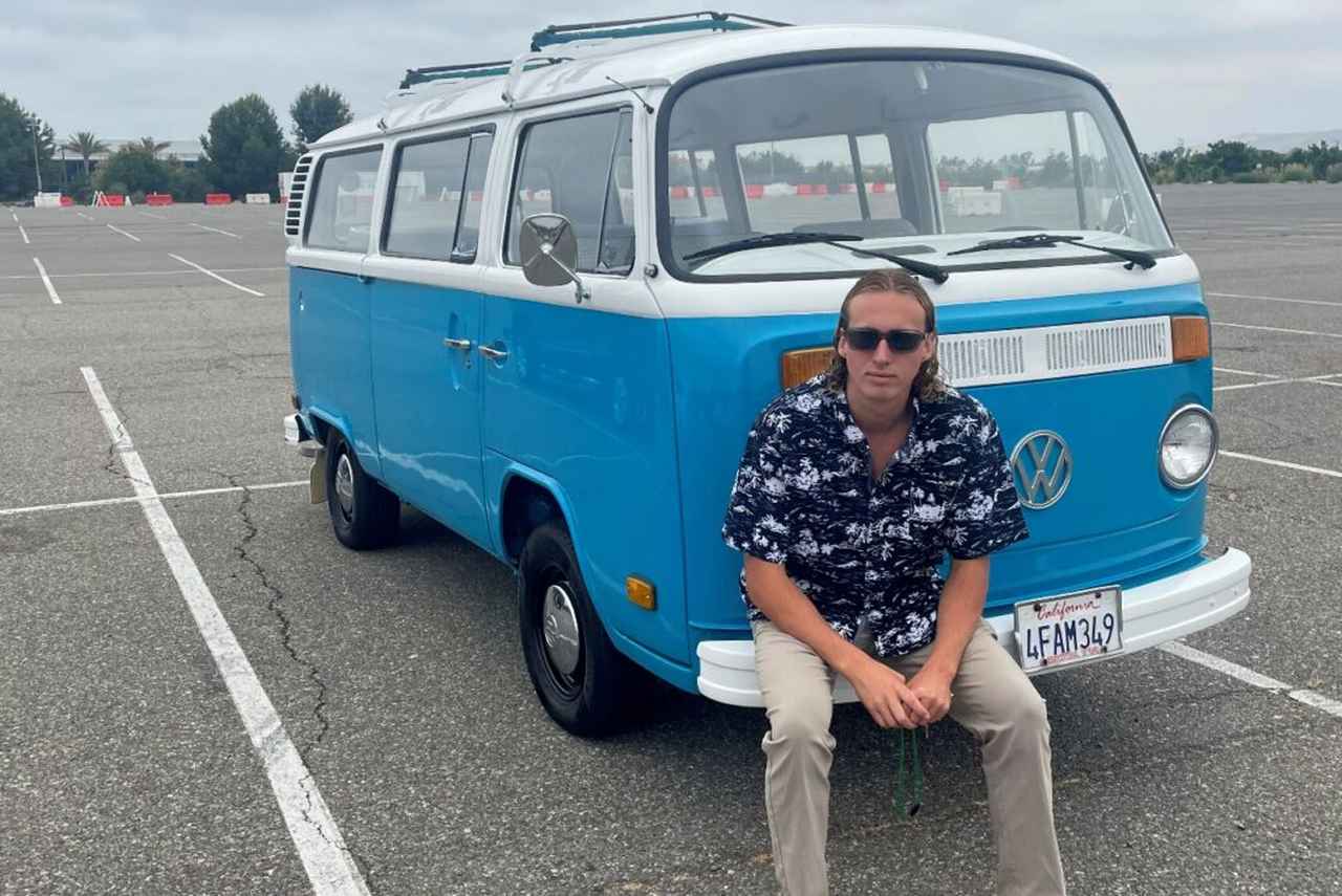 画像: ワーゲンバスはマーティンの住まいだった