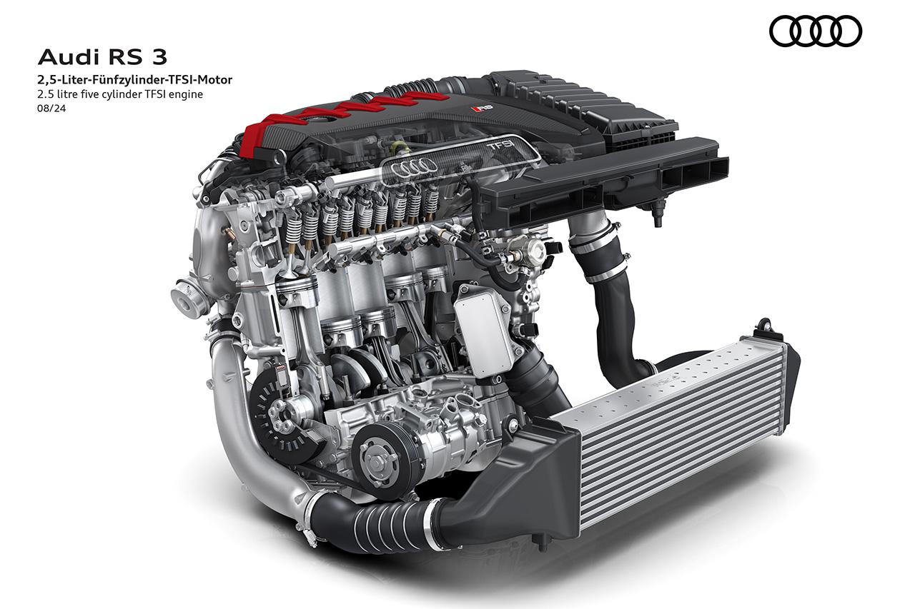 画像2: 現行「Audi RS 3」が受け継ぐ2.5 TFSIの伝統
