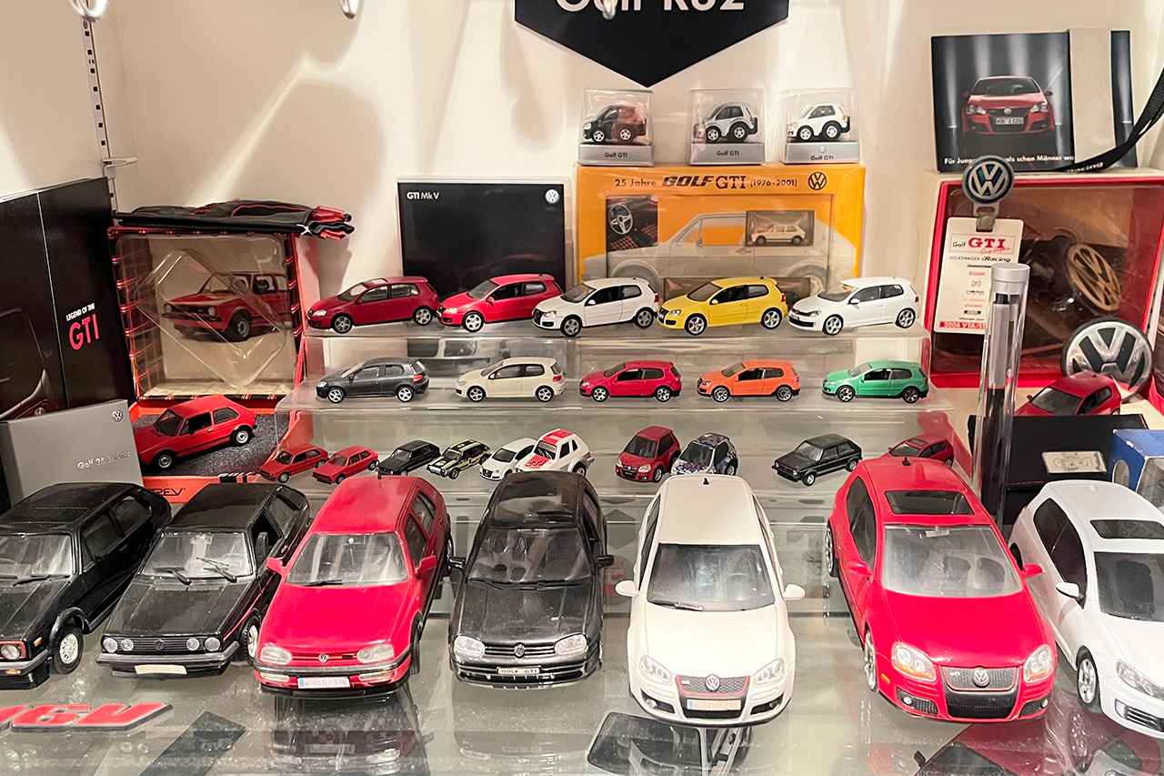 画像: さまざまなスケール、メーカーのGTIたち。