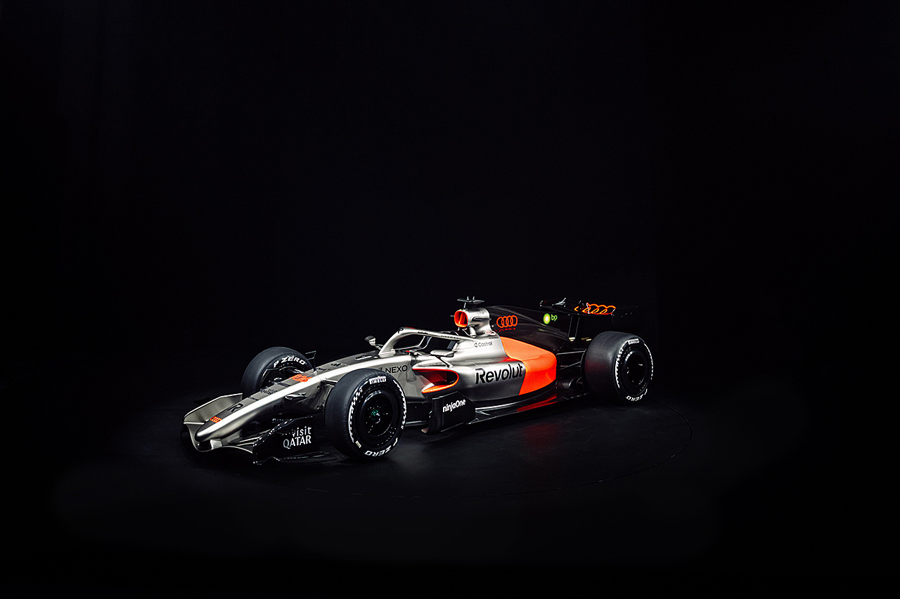 画像2: Audi R26のカラリングを初公開