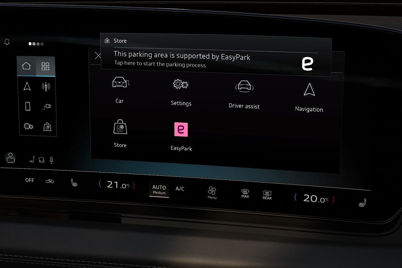 画像: 駐車を自動検知するEasyPark