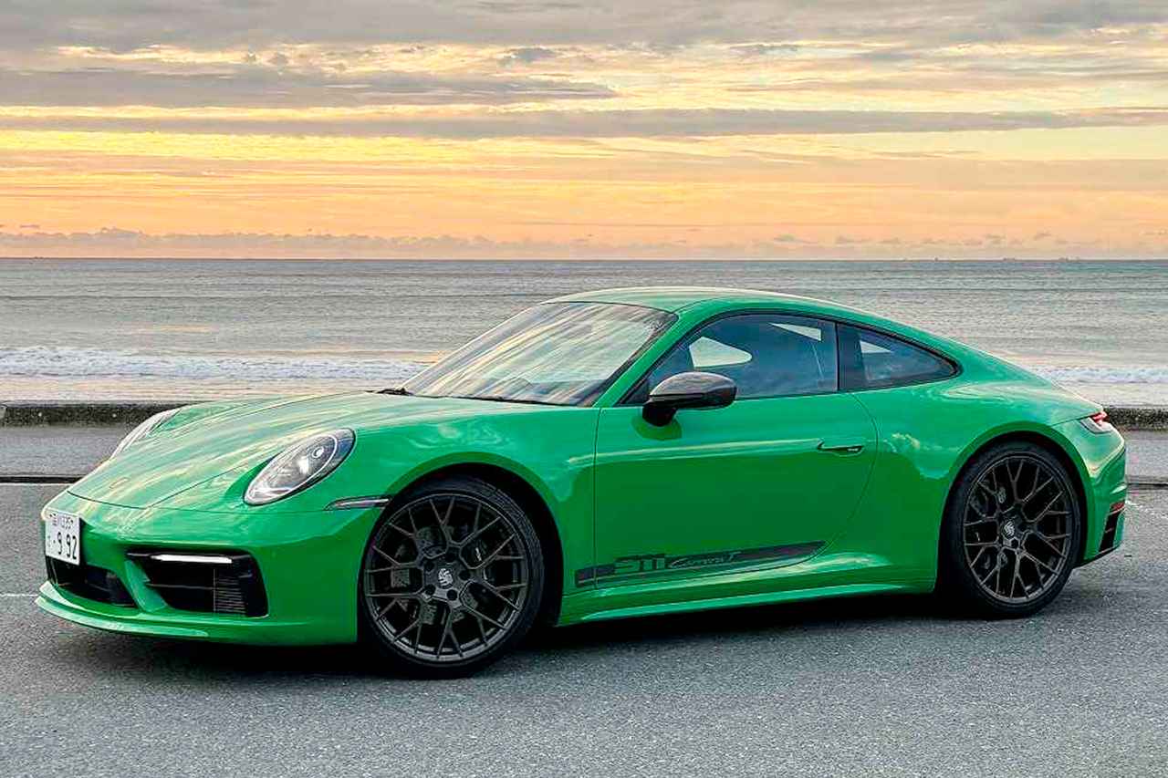 画像: 以前試乗した「911 Cararra T（992.1）」。このとき試乗が購入の決め手に。