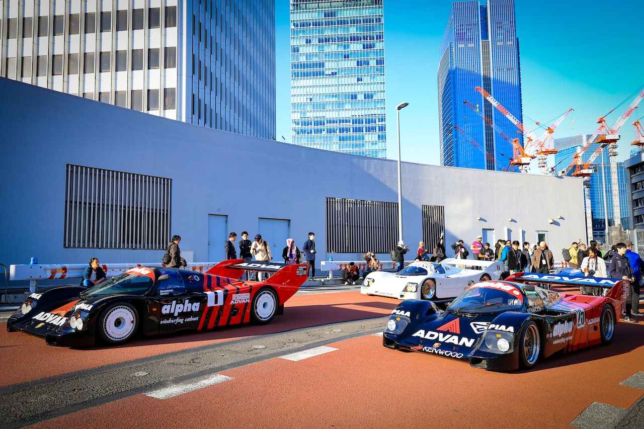 画像: グループCカーがこれほど間近で観られるのも「LUFT TOKYO」ならではの光景だ。