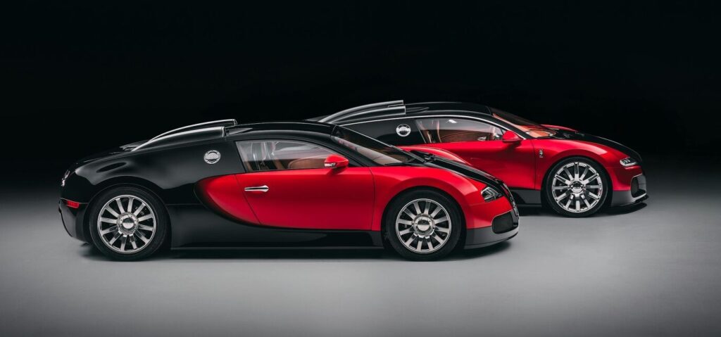 画像: 第2弾ソリテールプロジェクトを委託した顧客は、まったく同じカラーコンビネーションのオリジナルヴェイロンを所有している。