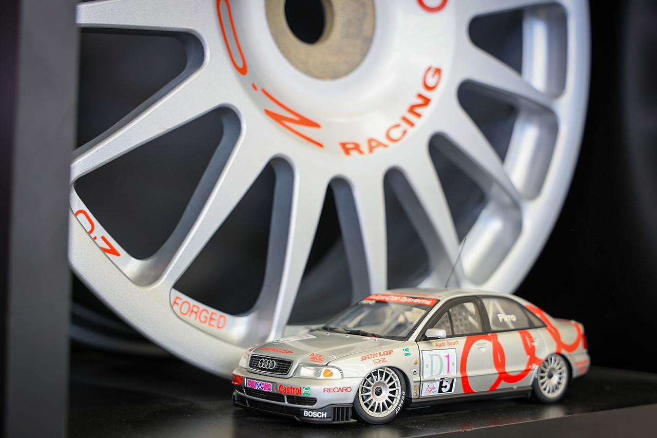 画像: OZホイールは、Audi V8 quattro DTMカーにも装置されていた。