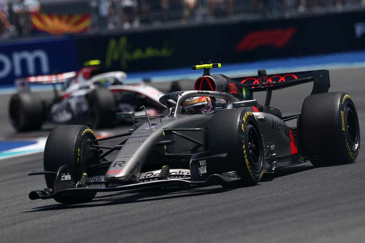 画像2: 【F1 Miami GP】アクシデント相次ぎ苦戦の土曜　Audi F1、日曜でリベンジを狙う