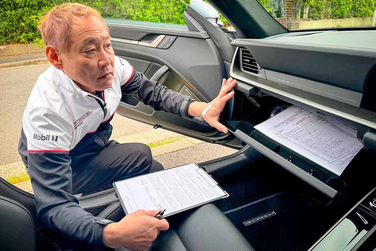 画像: 車両担当の川辺氏。