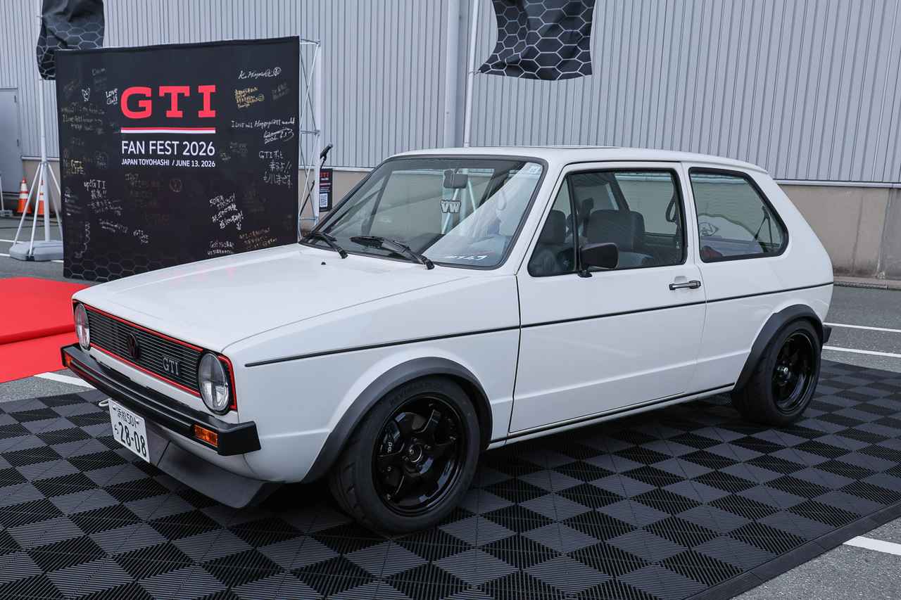 画像: GTI賞を獲得したGolf1 GTI