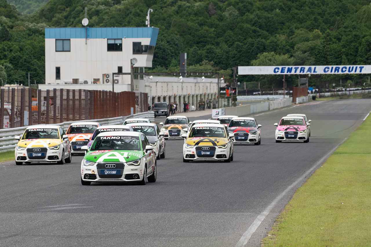 画像: 【Audi A1 Fun Cup Rd.3 Central】東海林広貴が今季2度目のポールトゥウィン