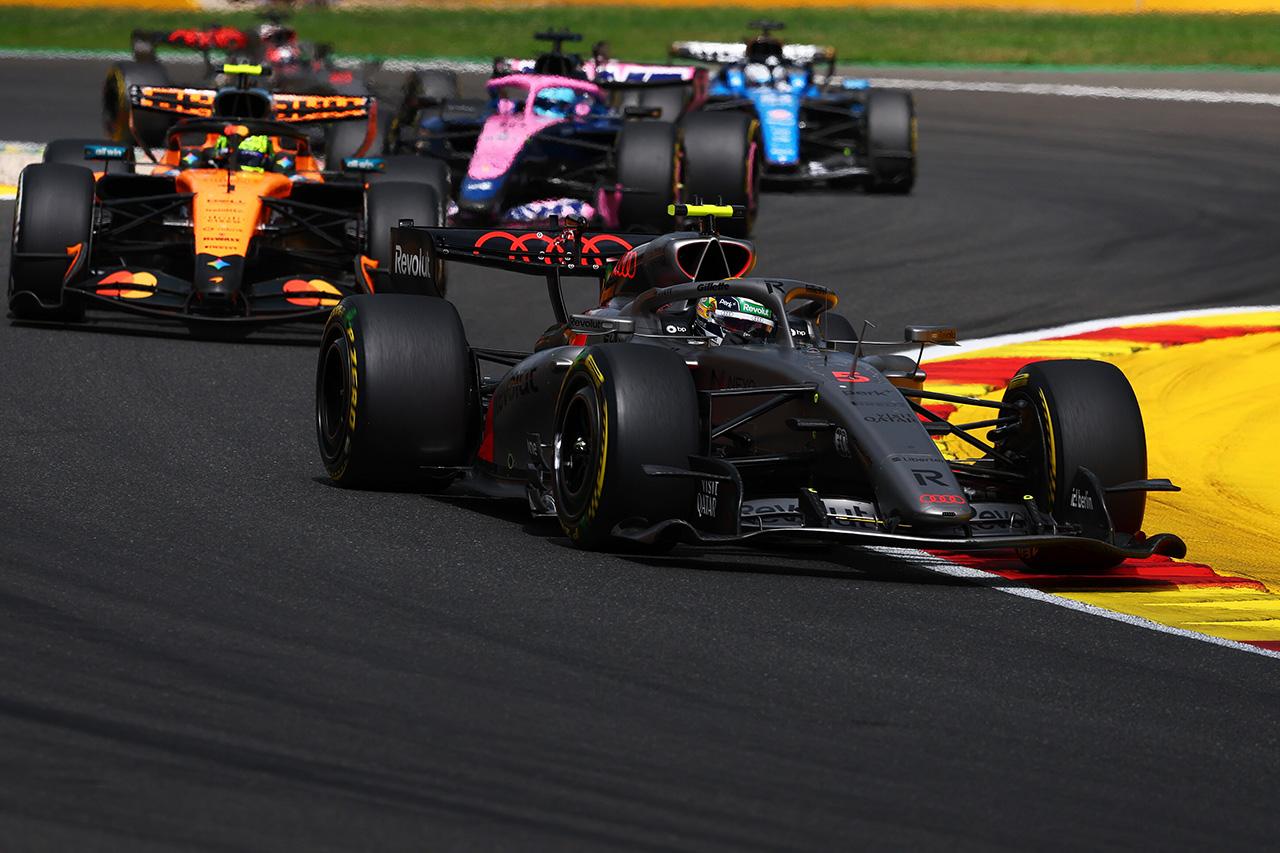 画像3: 【F1 Belgian GP】Audi F1、ボルトレトがベルギーGPで8位 2戦連続ポイント獲得