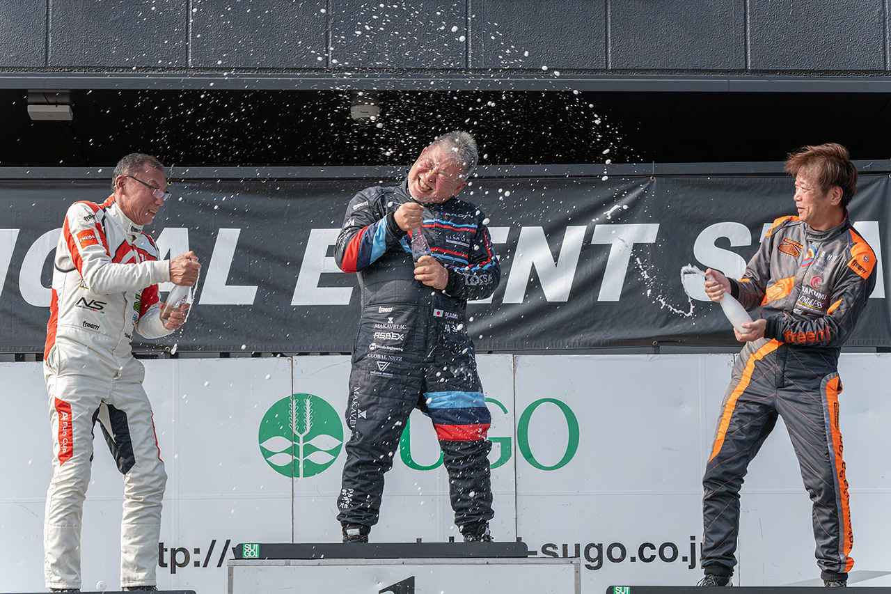 画像3: ファイナルラップまで続いた飯島選手と並木選手の一騎打ち