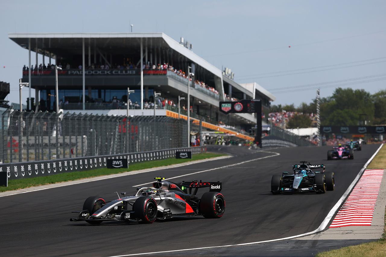 画像1: 【Hungarian GP】Audi F1、ヒュルケンベルグが今季初入賞