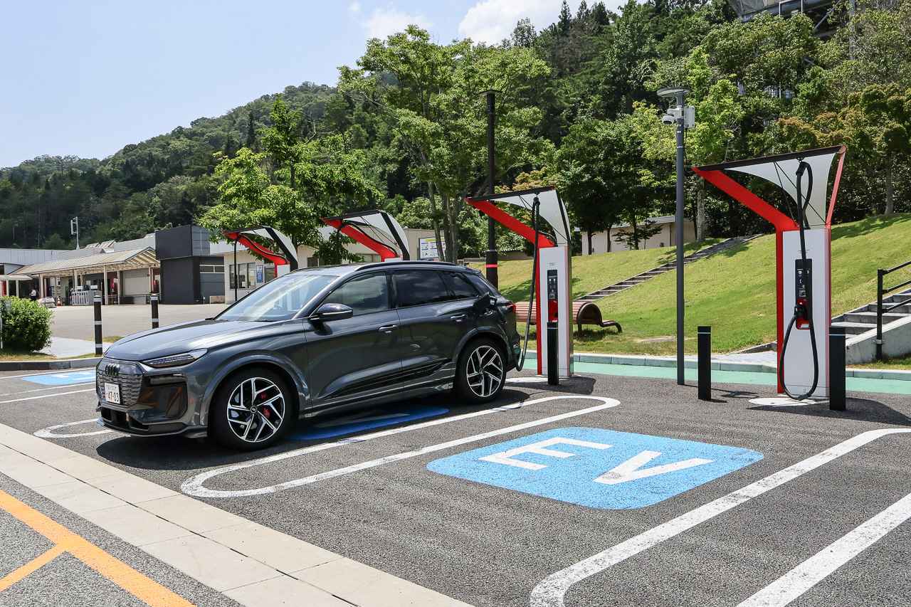 画像1: 高速道路の150kW急速充電器を最大限利用