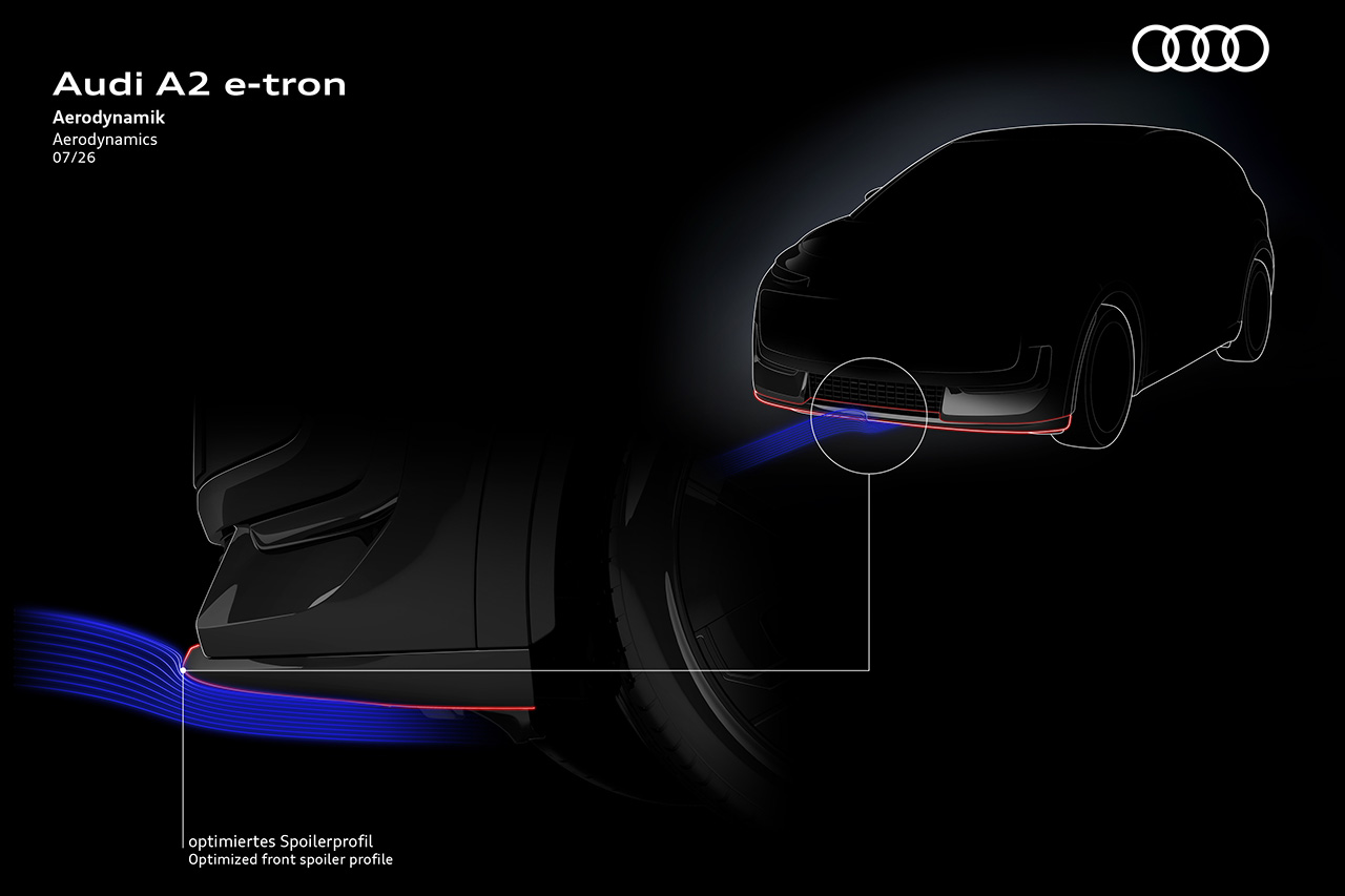 画像4: Audi A2 e-tron、歴代Audiで最高の12.8kWh/100km実現
