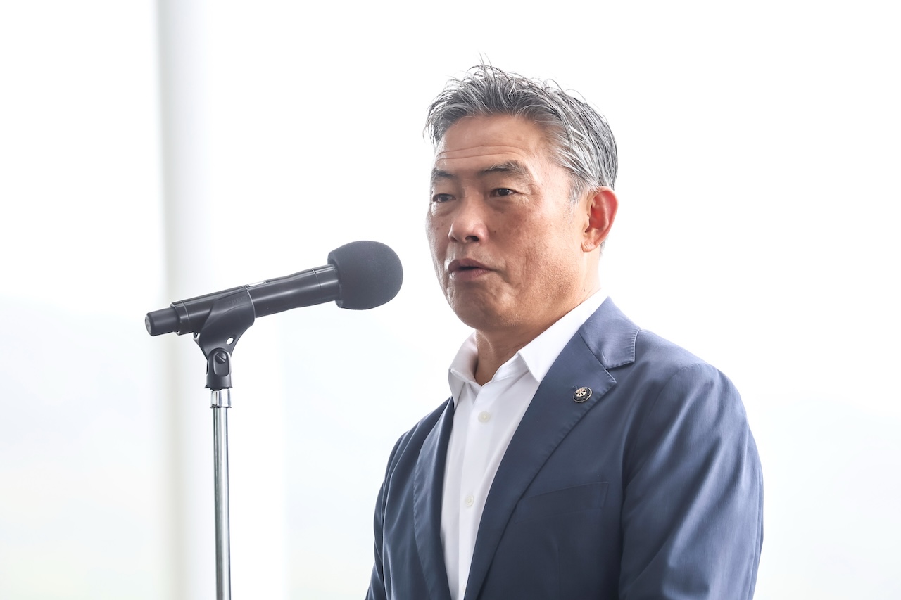 画像: 木更津市の渡辺芳邦市長。