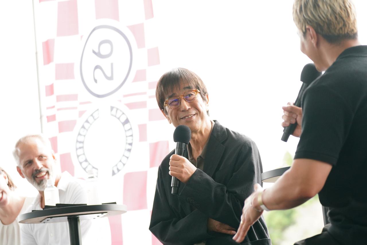 画像: 実は旧知の間柄だという、松任谷正隆氏とユージさん。